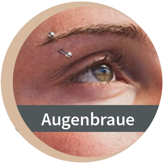 augenbrauen Piercing – präzises Stechen im Piercing Studio Aachen