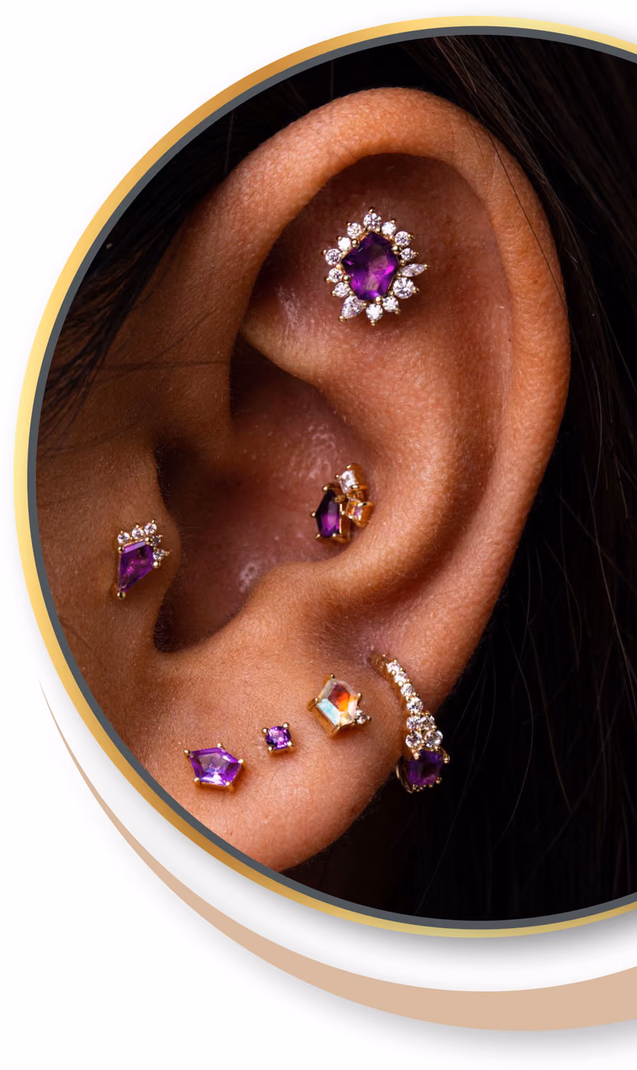 Piercing Beispiel vom Studio für Stolberg 
