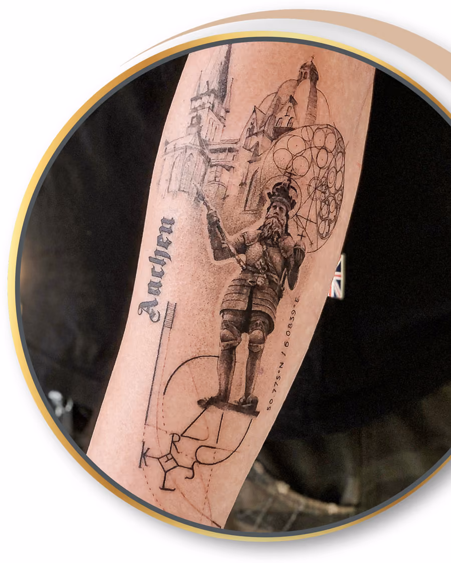 nadelkunst.art in Aachen bietet nadelkunst.art Tattoos auch für Simmerath 